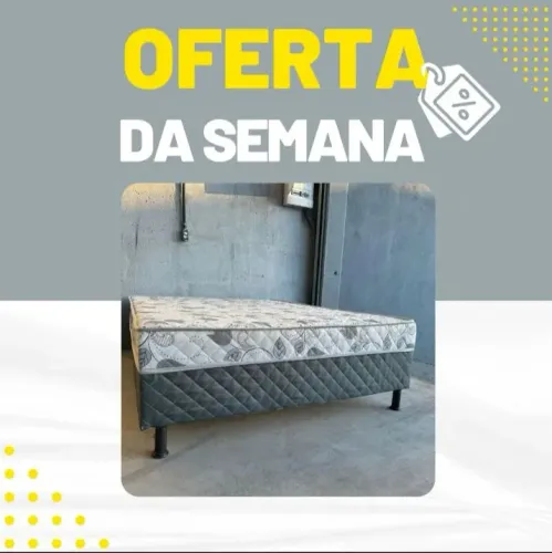 Cama Box Casal - Oferta da Semana!Com Frete Grátis, Aproveite!!
