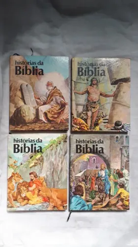 Histórias Bíblicas  4 Volumes - Abril Cultural 