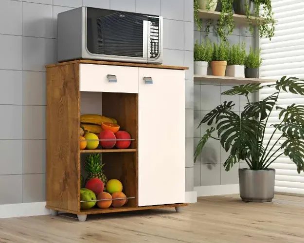 Promoção! Fruteira Monica Branco Até 12x - Frete Grátis