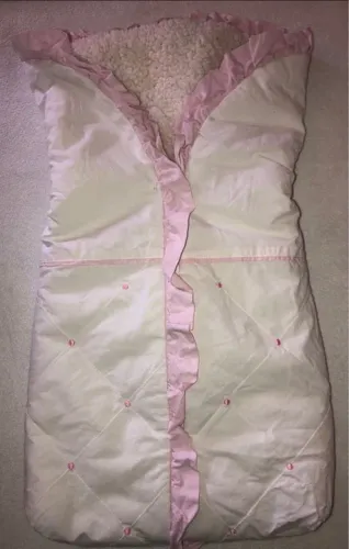 Saco com pêlo para bebê RN Tropical Baby