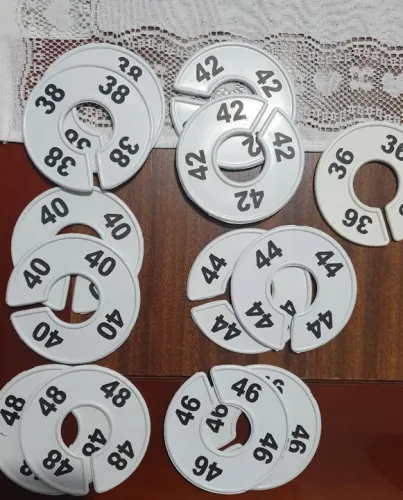Separador/numerador cabide/arara
