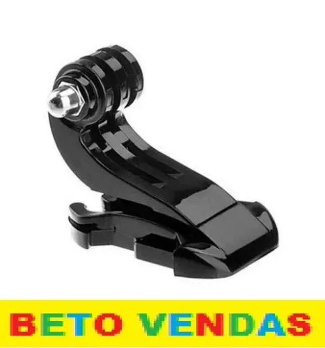 Suporte Curvo Anzol Para Gopro No Capacete