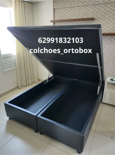 Cama Box Baú Queen Size em ate 10x no cartão
