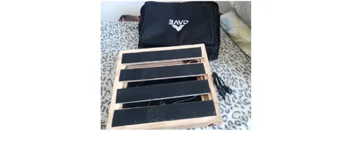Pedalboard Para Pedais Cave 40 X 30 Com Bag E Eletrica