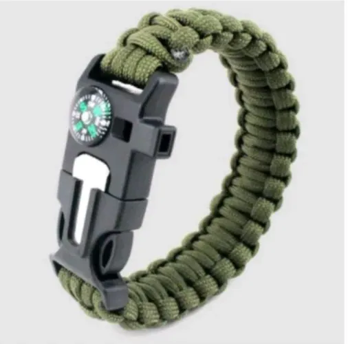 Pulseira militar paracord