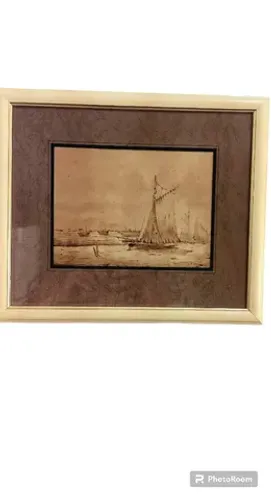 aquarela italiana assinada r.de vicenzi 1943