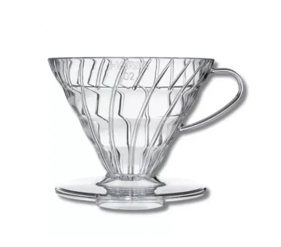 Suporte Porta Filtro Café Hario V60 Acrílico Tamanho 02