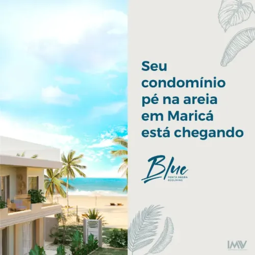 Condomínio Blue Ponta Negra - Casas duplex com vista Mar em Ponta Negra - Maricá