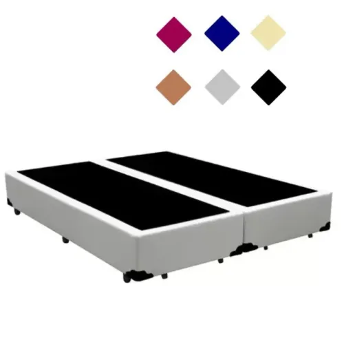 Cama Box Casal Bipartido - Pronta Entrega