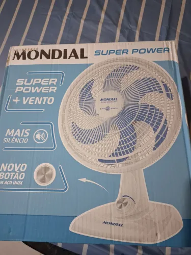 Ventilador Mondial Super Power 40 na caixa garantia