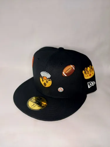 Boné New era Emoji preto - 59fifty - Edição limitada