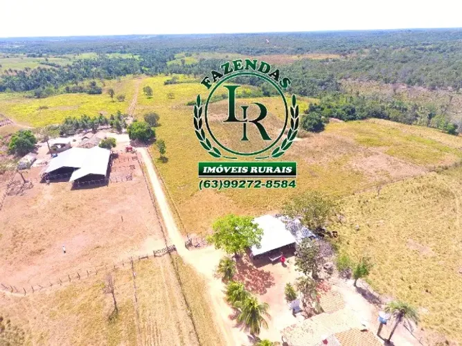 Fazenda 152 alqueires, 740 hectares Dupla Aptidão Próximo a Palmas Tocantins