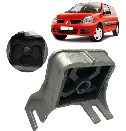 Coxim Silencioso Escape Traseiro Clio Symbol 2000 a 2013