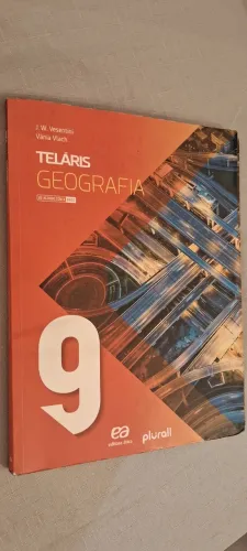 Livro de Geografia 9 Teláris, de J.W.Wesentini e Vânia Vlach