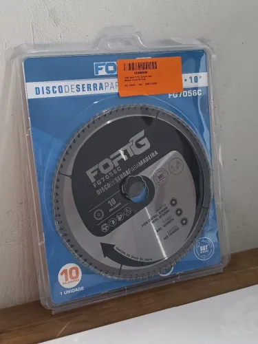 Disco Serra 10 polegadas Carbono ideal Madeira Dentes 80T FortG