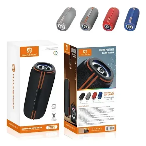 CAIXA DE SOM DUPLA TN22 HAMASTON