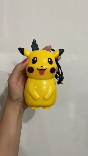 Boneco Pikachu Mini Caixa De Som Bluetooth, Usb Nova