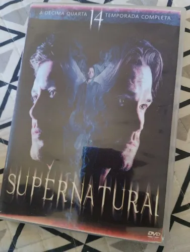 Supernatural 14 temporada completo dvd faço Olx pay 