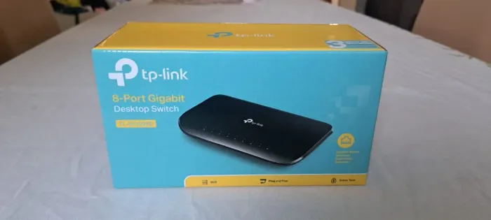 Switch 8 Portas Gigabit TP-Link Tl-SG1008D