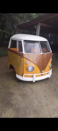 Frente Kombi Corujinha Para decoração