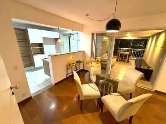 Apartamento Semi Mobiliado para Locação ou Venda na Chácara Santo Antônio!