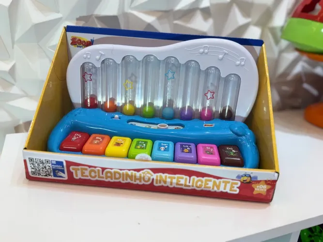 Teclado Infantil Inteligente Zoop Toys