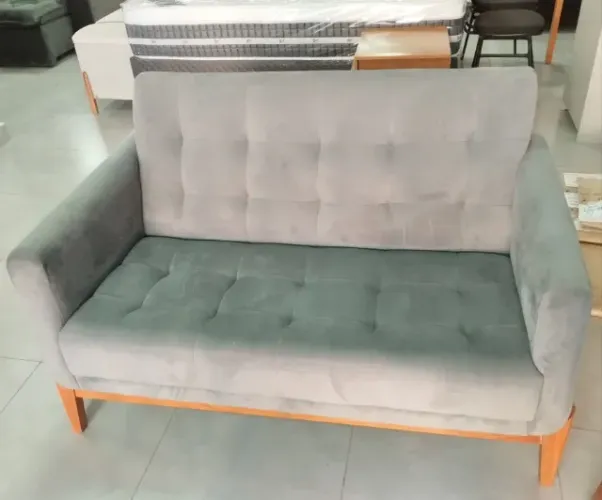 Namoradeira Esmeralda em Linho 1,30m -FAZEMOS ENTREGA!