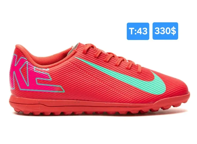 Chuteira society da Nike Mercurial Vapor Club tamanho 43 original 