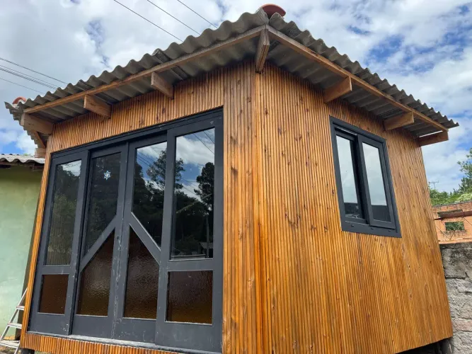 Terreno frente RS 239 Parobé RS - com escritório - aceita imóveis e parcela