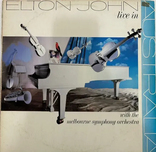 Disco de Vinil LP Elton John Live In Australia With The Melbourne Symphony Orchestra (Disc