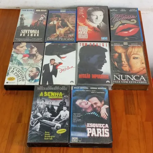 Fitas VHS LOTE