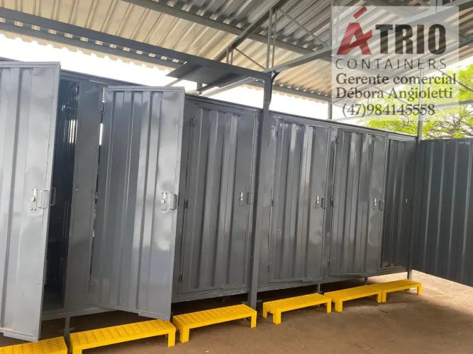 Banheiro chuveiro container Desmontável 
