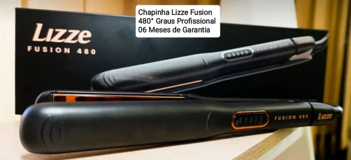 Chapinha Lizze Fusion 480° Graus Profissional 06 Meses de Garantia Nova Lacrada Sem Uso 