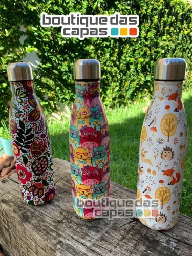 GARRAFA WATERBOTTLE YT-2070 500ML TERMICA INOX