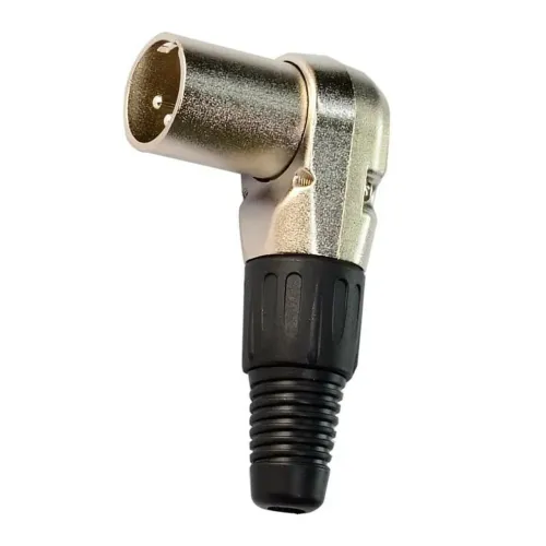 Conector XLR Angular Macho