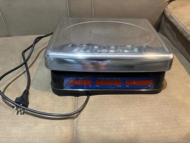 Balança Elgin Dp 15kg Bateria + Impressora I8 (Comanda