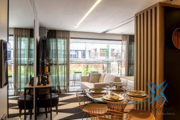 Apartamento com 1 dormitório à venda, 44 m² por R$ 846.176,54 - Mucuripe - Fortaleza/CE