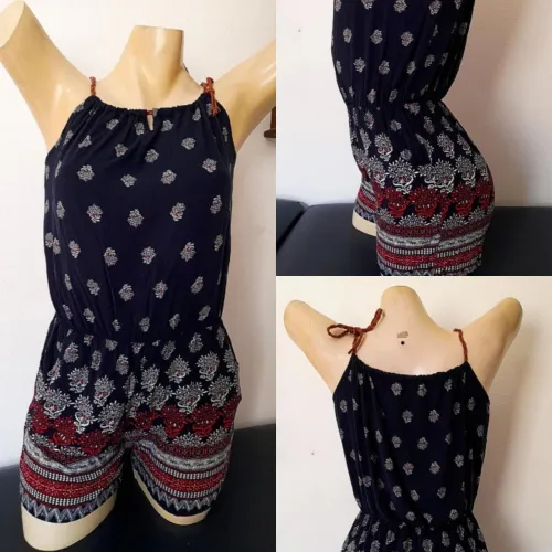 Macacão feminino estampado