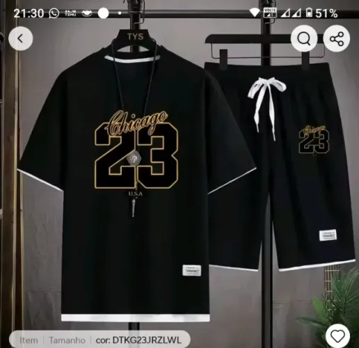 Camisa e bermuda basquete bol