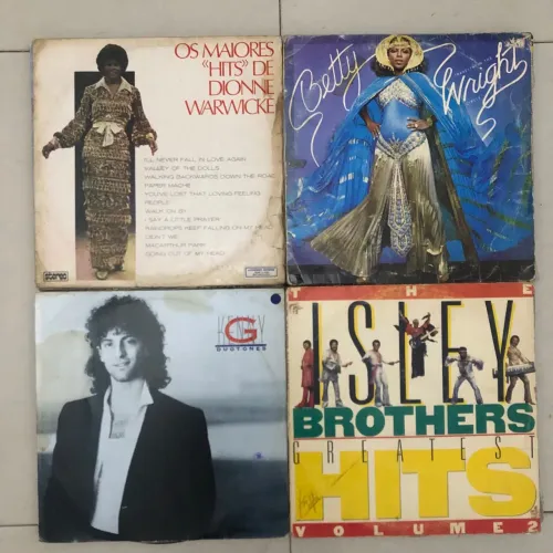 Lotes de discos de vinil - Carpenters, T-Connection, Som de Valente, Envolvente e Winter