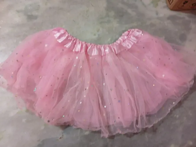 Saia tule infantil