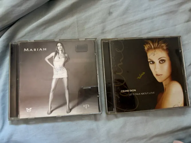 Cds Mariah e Celine