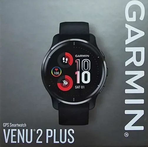 Relógio Inteligente Garmin Venu 2 Plus - Preto