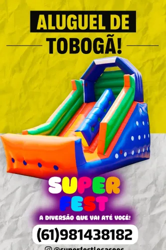 Aluguel de Tobogã