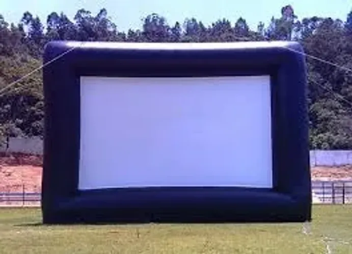 TELA DE PROJETOR INFLÁVEL COM MOTOR