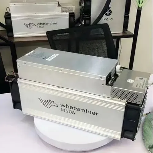Mineradora Bitcoin Whatsminer M50S 132Th - ASIC Antminer bitmain microbt