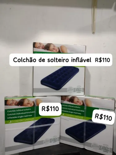 Colchão Inflável Solteiro - Conforto e Praticidade