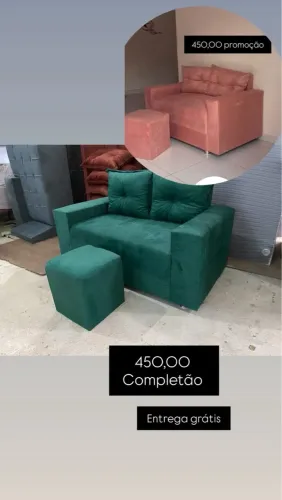 SOFÁ DE 2 lugares 450,00