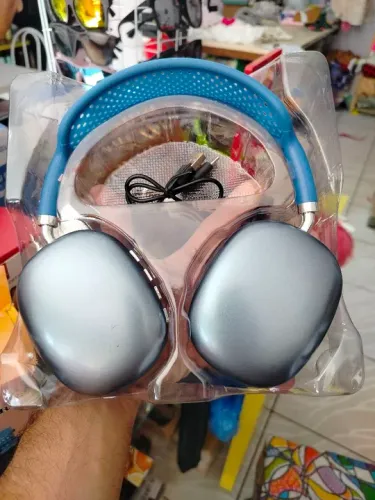 Fone de Ouvido Bluetooth com Microfone Pro Max 