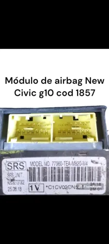 Módulo de airbag New Civic g10
